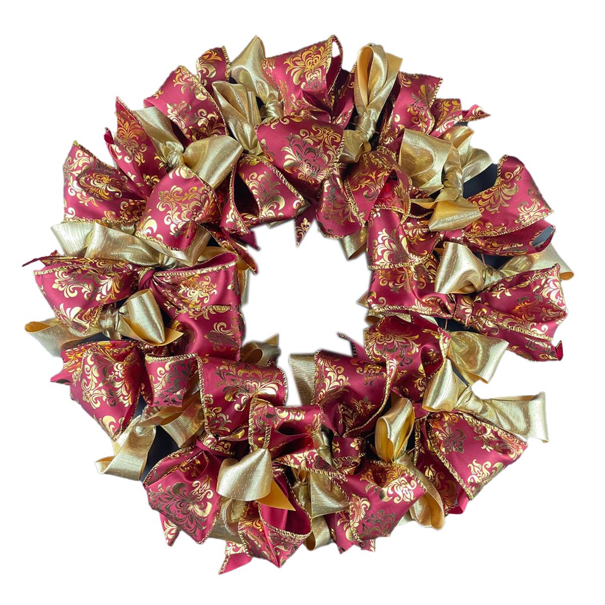 Ribbonly Jingle Bells Ribbon Wreath Kit SewingStreet
