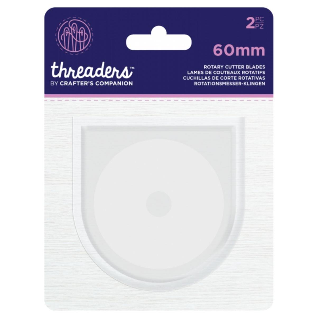 Threaders 60mm Rotary Cutter Blades SewingStreet