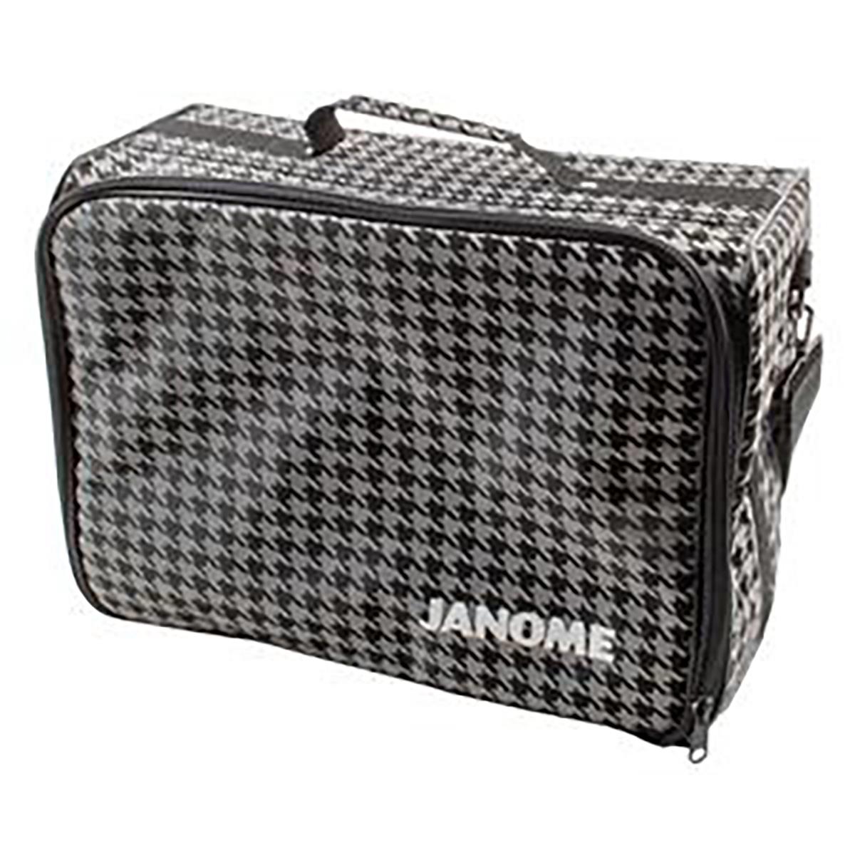 Janome Elna Sewing Machine Carry Bag with Shoulder Strap, Black and