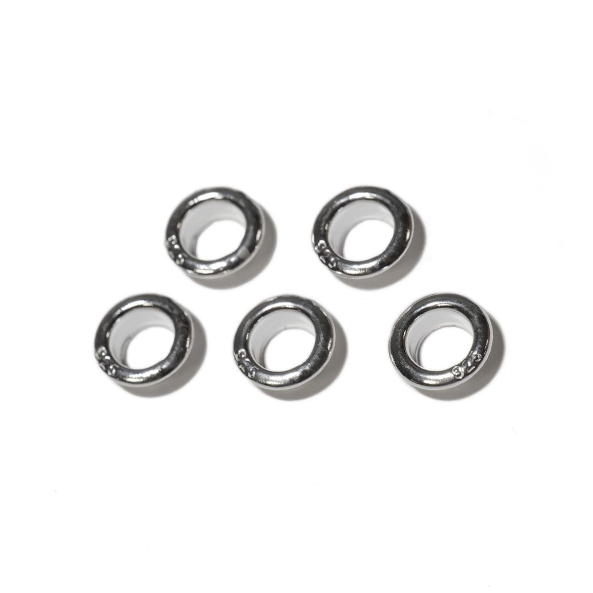 925 Sterling Silver Grommets (5pcs) | JewelleryMaker