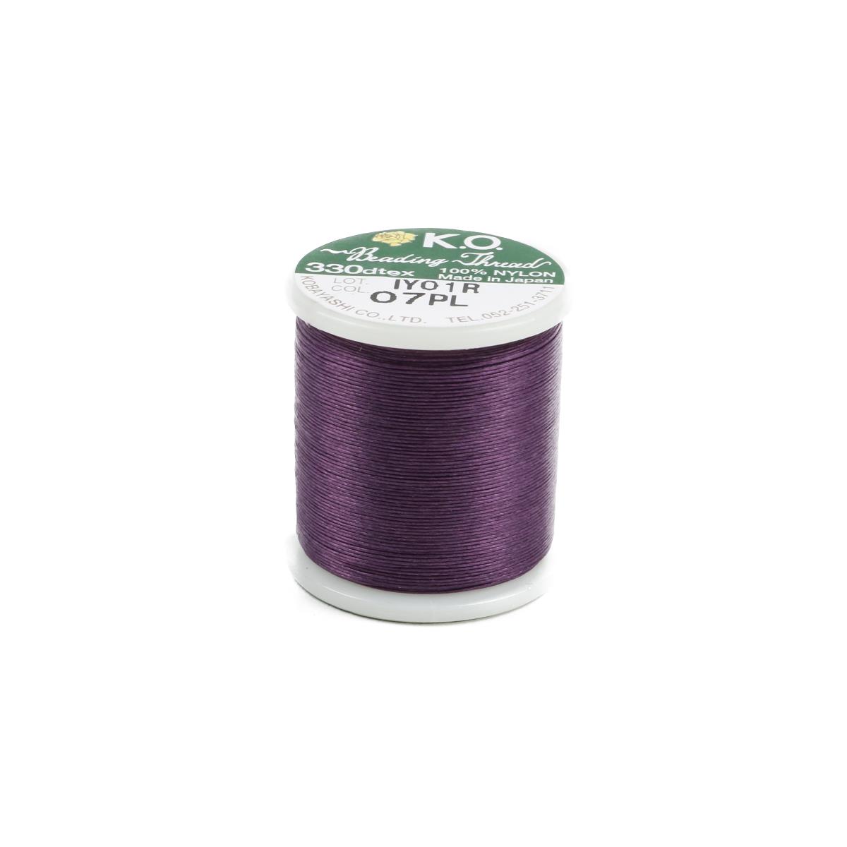 KO Beading Thread Dark Purple Approx 50m JewelleryMaker