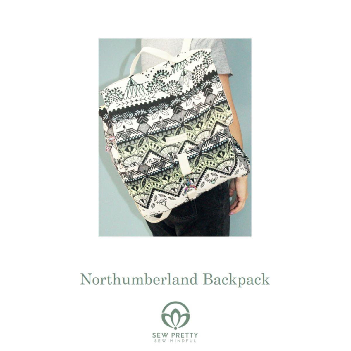 Sew Pretty Sew Mindful Northumberland Backpack Instructions Sewingstreet 9314