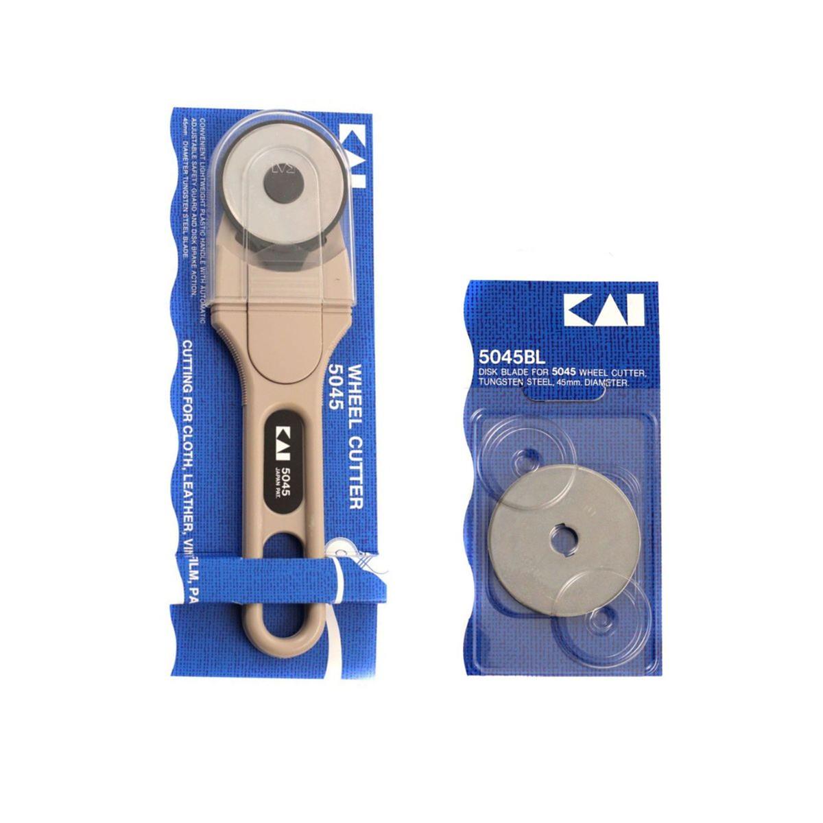 Kai Rotary Cutter 45mm & Replacement Blade SewingStreet