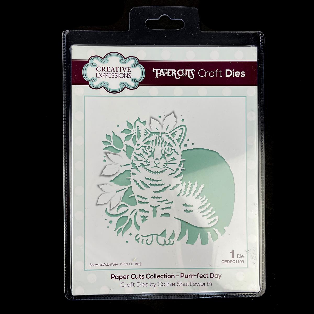 Creative Expressions Paper Cuts Purr-fect Day Craft Die | HobbyMaker