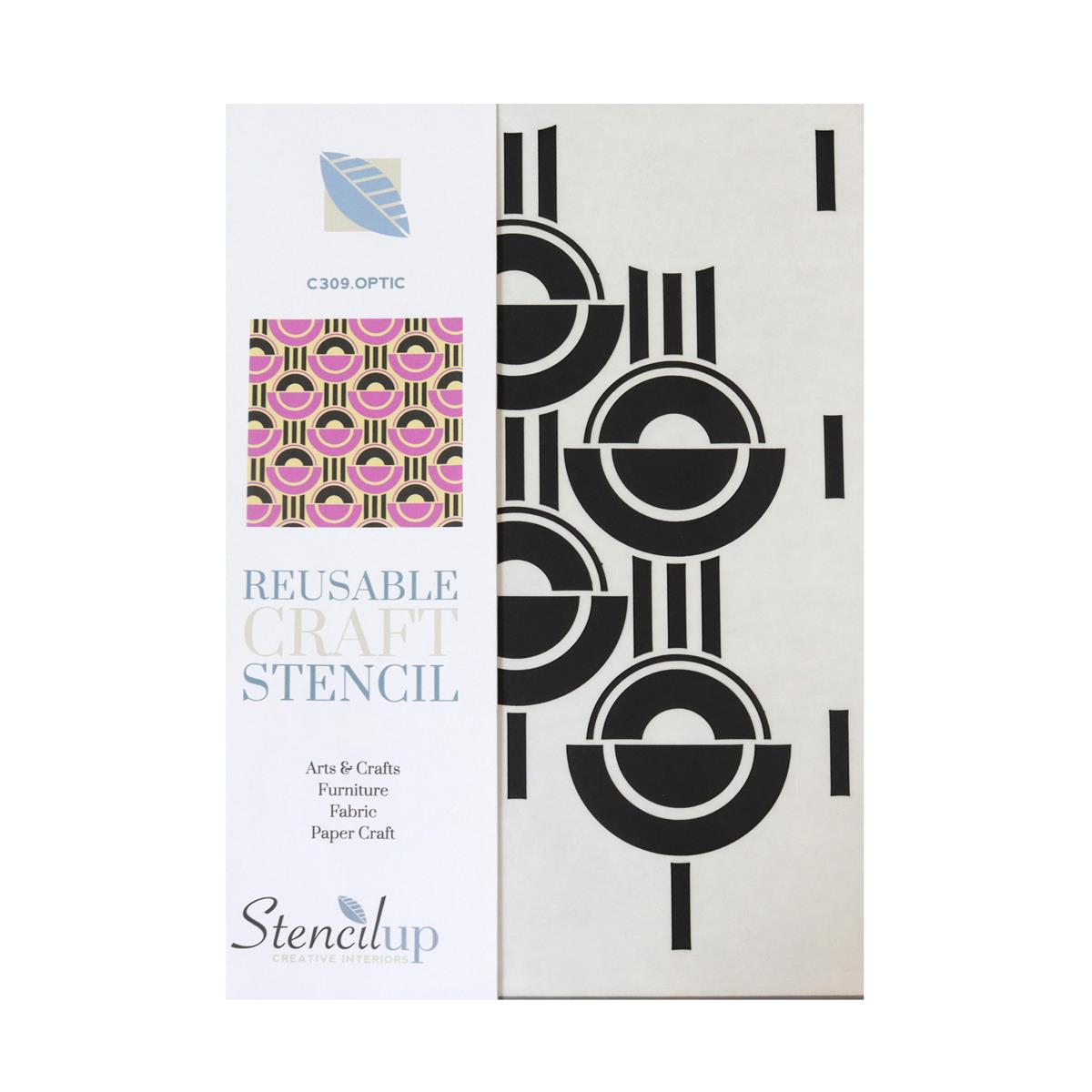 Optic, A4 adhesivebacked stencil HobbyMaker