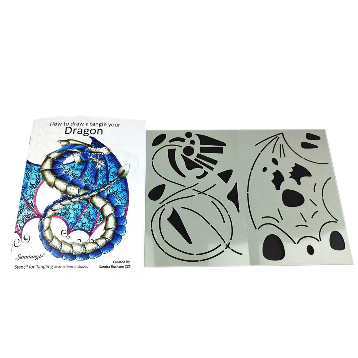 Dragon stencil set | HobbyMaker