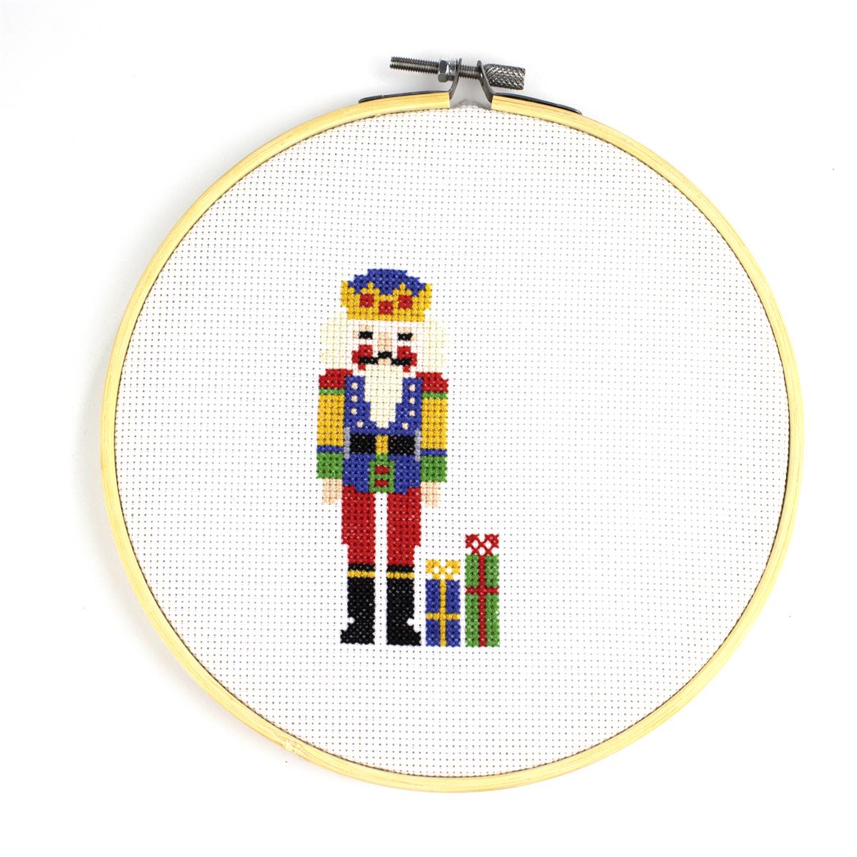 Nutcracker Cross Stitch Kit HobbyMaker