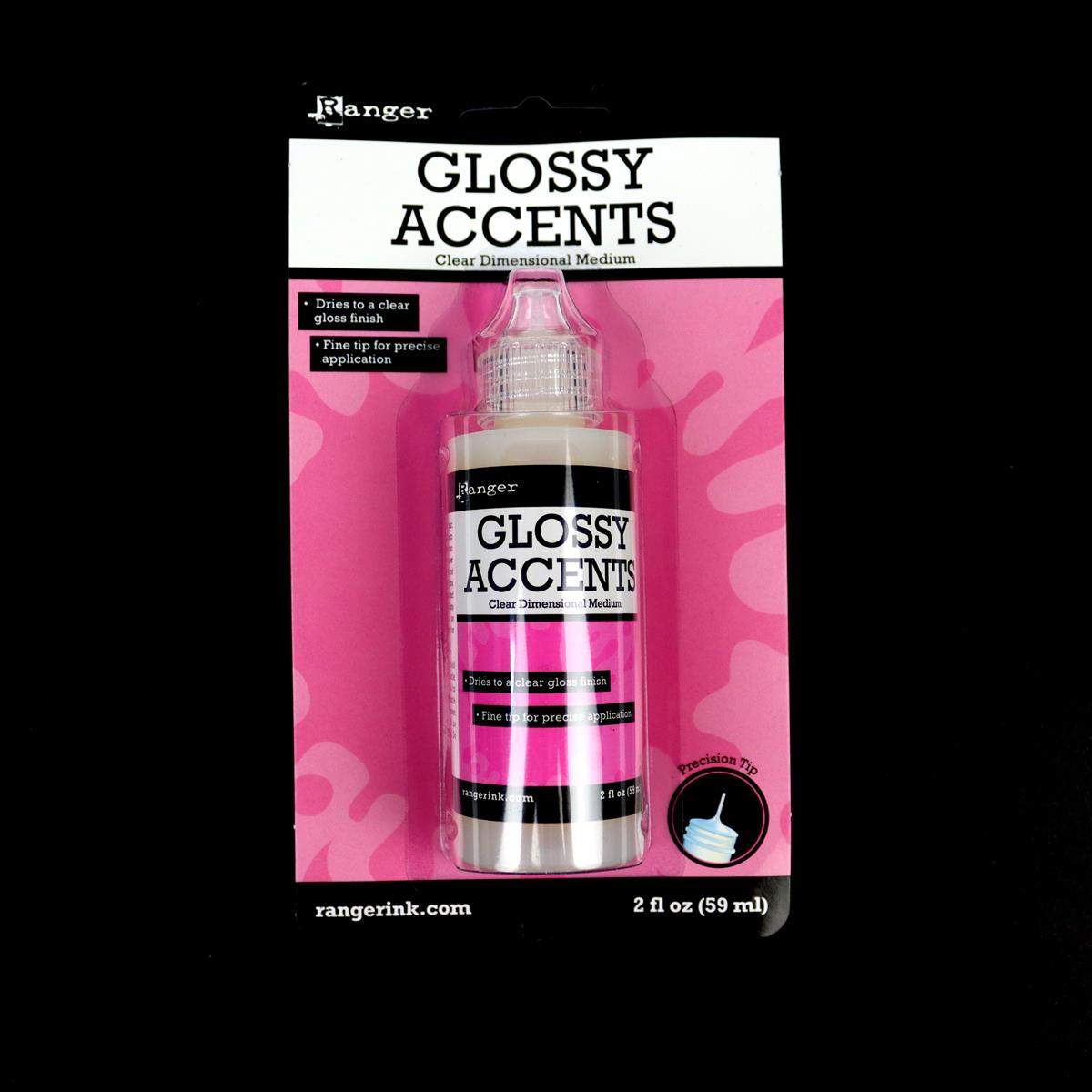 Ranger 'GLOSSY ACCENTS' (Choose from 2 Sizes) Clear Dimensional Medium  Craft