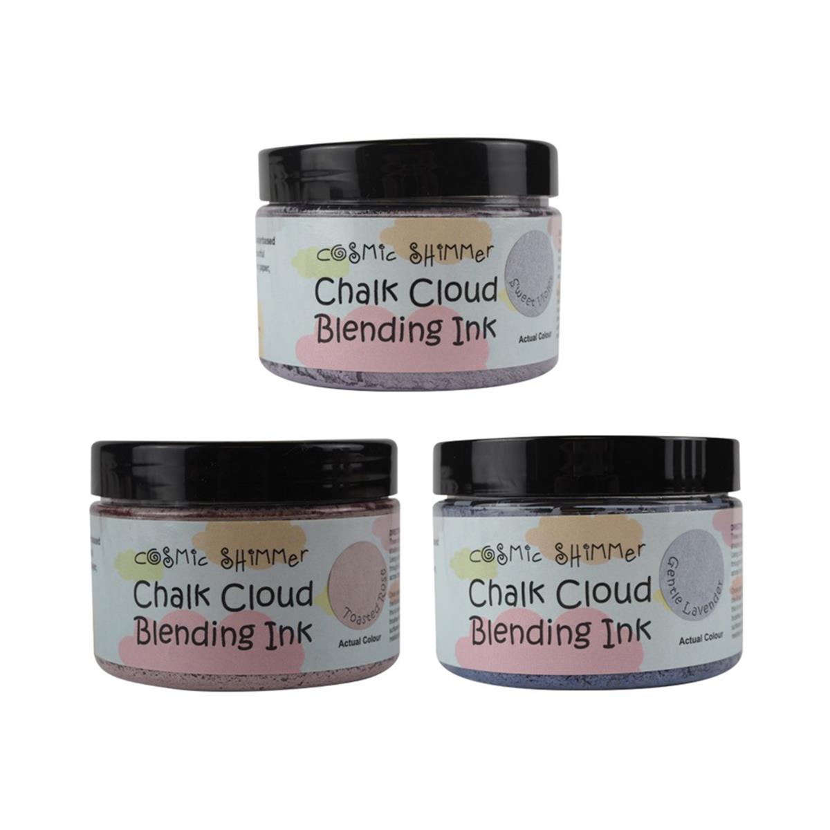 Cosmic Shimmer Chalk Cloud Blending Inks - Set of 3 - Bundle A | HobbyMaker