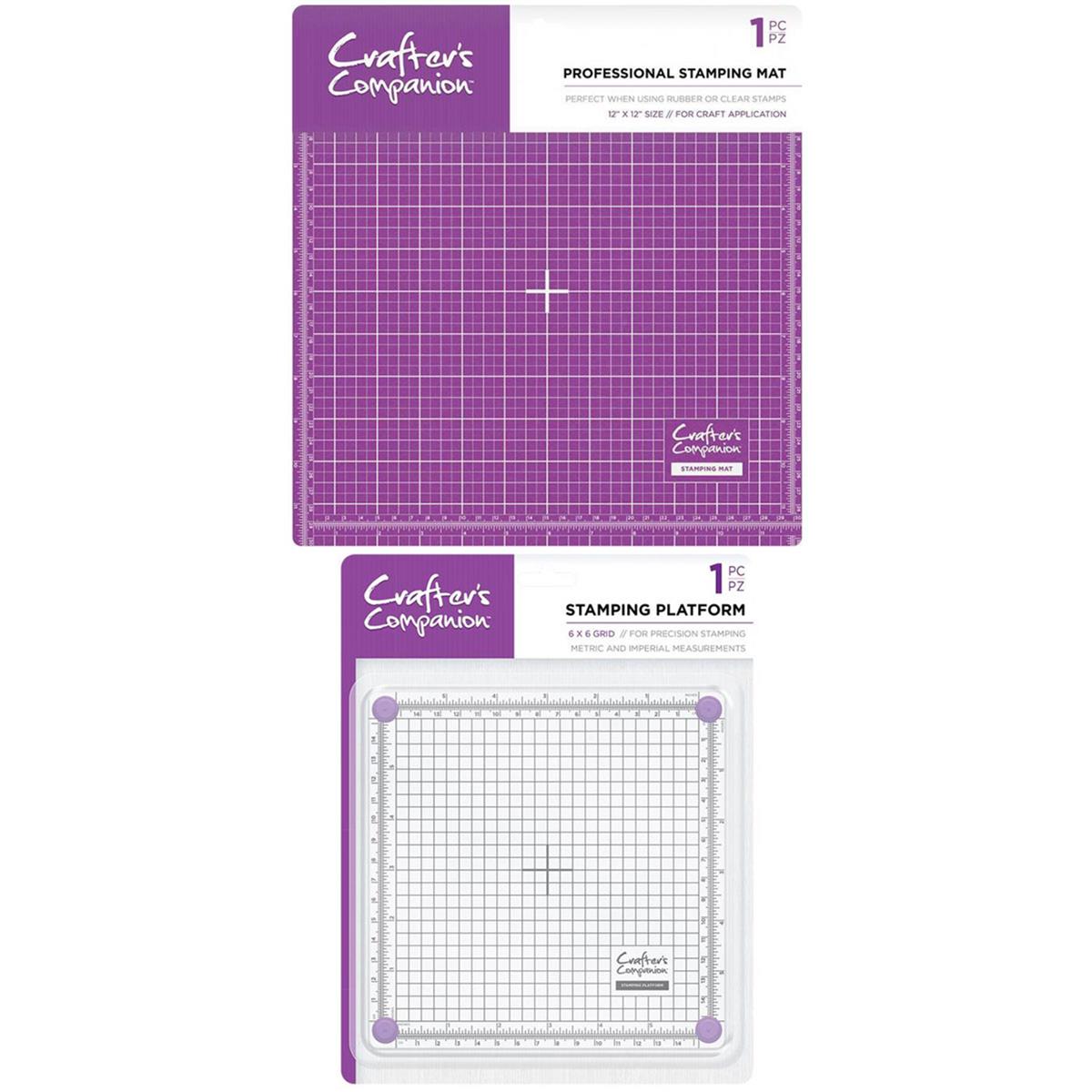 Crafter's Companion 6x6 Grid Precision Stamping Platform