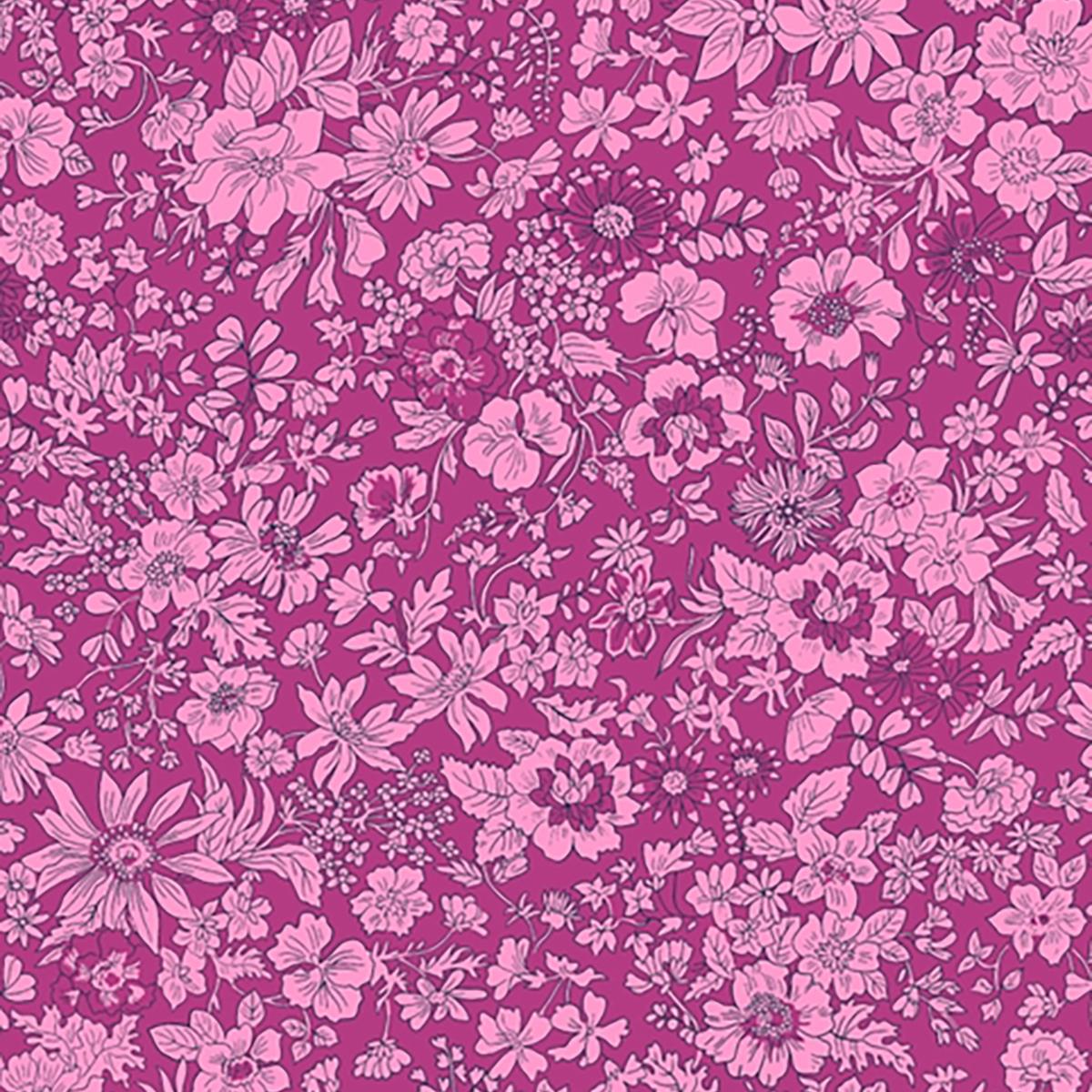 Liberty Emily Silhouette Pink Flower From Flower Show Summer Range 0.5m 