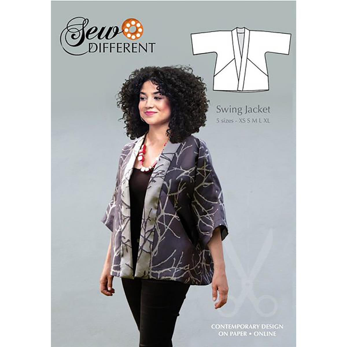 Sew Different Swing Jacket Pattern. Sizes 826 SewingStreet