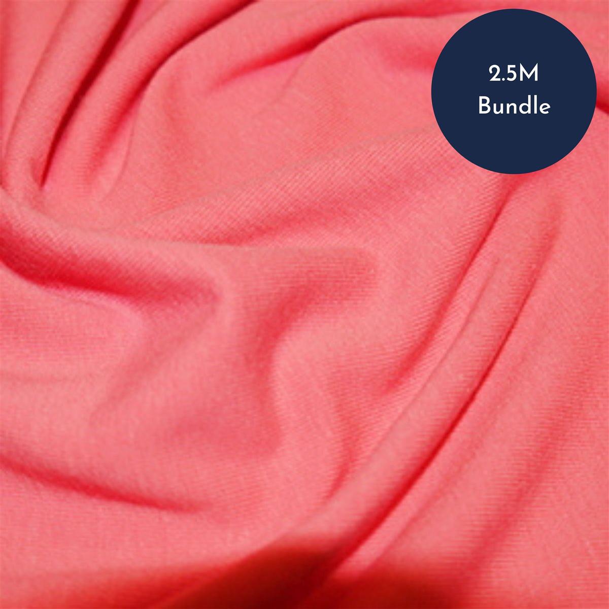 coral-cotton-spandex-jersey-fabric-bundle-2-5m-sewingstreet