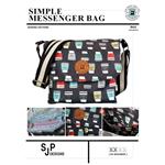 Sewing - Sanctuary Simple Messenger Bag Pattern & Instructions