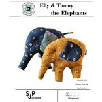 Sewing - Sanctuary Elly & Timmy the Elephants Pattern & Instructions