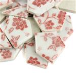 Red Texture Pottery Pieces Approx 500g, 1-3cm
