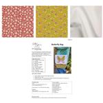 Suzie Duncan's Tilda FPP Butterfly Bag Kit: Instructions & Fabric (1.5m)