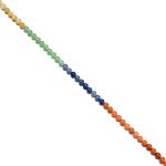 Natural Multicolor Aventurine,  4mm, 6mm & 8mm With Downloadable Instructions By Mark Smith