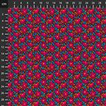 Odile Bailloeul Language of Flowers Collection Susan Rouge Fabric 0.5m 