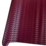 Lisa Lam's Aubergine Basket Weave Ravello Bag Kit: Instructions, PU (1 roll), Fabric (0.5m) & Bag Strap (1pcs)