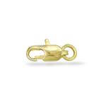 Base Metal Copper Lobster Clasp, Approx 10mm