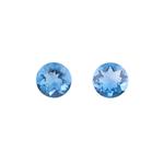 4.10cts Colour Change Fluorite 8x8mm Round Pack of 2 (H)