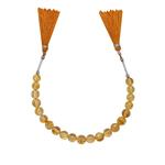 55cts Rio Golden Citrine Smooth Round Approx 6 to 7mm 18cm Strands 