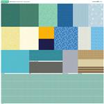 Helen Newton Spring Greens Enjoy The Ride Cushion Kit: Instructions, Panel & Fabric (0.5m)