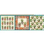 Amber Makes Cacti Feature Fabric Panel (140 x 54cm)