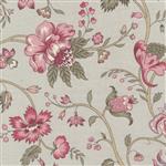 Moda French General Antoinette Collection Wild Flowers Smoke Fabric 0.5m
