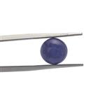 3cts Tanzanite Round Cabochon Approx 9mm