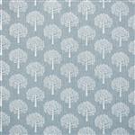 Recycled Crafty Linen Sweet Mulberry Sky Blue Fabric 0.5m