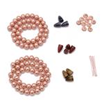 Sodalite, Jasper, Tigers Eye & Haematite Lydian Acorn Necklace Kit