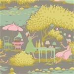 Tilda Sunday Brunch Collection Sunday Brunch Grey Fabric 0.5m