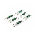  925 Sterling Silver White Topaz Pendant Frame, Malachite Gemstone Link & Black Onyx Project With Downloadable Instructions By Debbie Kershaw