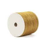Gold 1mm Nylon Cord, 10m