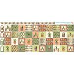 Amber Makes Cacti Charm Squares Fabric Panel (140 x 60cm)