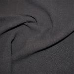 Stone Washed Linen Blend Dark Grey 0.5m