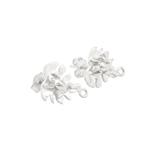 Lagoon Collection by Charlie Bailey: Frog on Lilypad Ear Studs, Approx 16x13mm