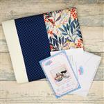 Fabulously Fast Fat Quarter Fun Issue 4 Sew Outdoors - Blue Polka Dot