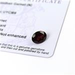 2.45cts Rajasthan Garnet 10x8mm Oval  (N)