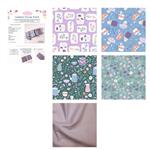 Debbie Shore Botanique Brew Template Storage Pouch Kit: Instructions & Fabric (3m)