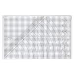 Sewing Online Adjustable Cutting Table with Printed Grid Top & Storage 