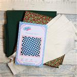Living in Loveliness Christmas Pin Wheel Quilt Kit - Option 4
