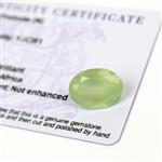 8.3cts  Prehnite 16x12mm Oval  (N)