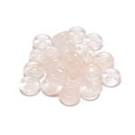 33cts Rose Quartz Rings Approx 8mm, 25pcs