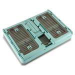 Sewing Online Folding Plastic Storage Box Blue 98L