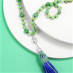 925 Sterling Silver Tassel Cap with Sea Shell Connector, Aprrox 17x8mm