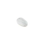 20cts  Type A White Burmese Jade Plain Rounded Pear Approx 20x30mm Pendant