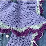 Adventures in Crafting Lavender Sunny Days Crochet Shawlette Kit